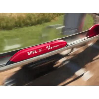 Вакуумный поезд Hyperloop поставил новый рекорд на скорости 1200 километров