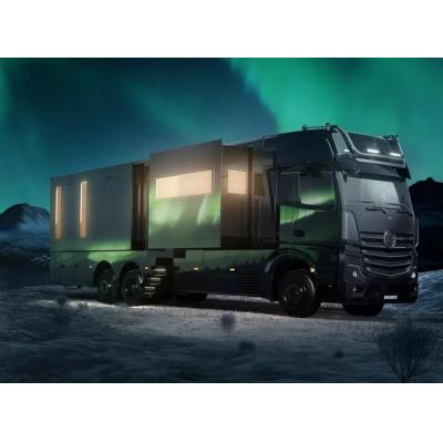 Посмотрите на роскошный автодом от Brabus на базе Mercedes-Benz Actros