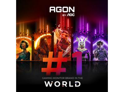 AGON by AOC сохраняет первое место в рейтинге игровых мониторов