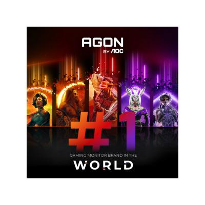 AGON by AOC сохраняет первое место в рейтинге игровых мониторов