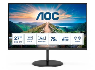 Обзор AOC Q27V4EA: недорогой офисный QHD-монитор