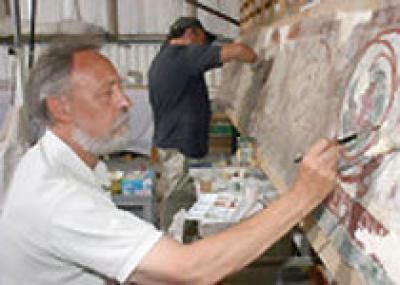 В Музее Израиля представят редкую фреску XII века