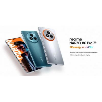 Realme представила недорогие смартфоны Narzo 80x и Narzo 80 Pro с полной защитой от воды