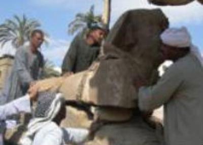 В Египте найдено 12 сфинксов