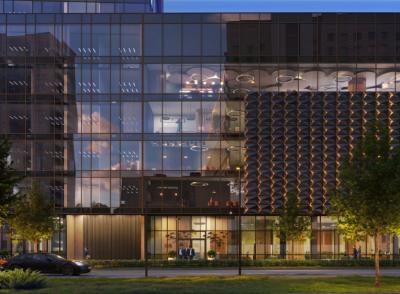 В районе Аэропорт началось возведение надземной части МФК DIUS