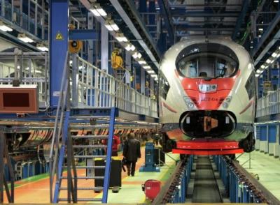 Модернизация скоростных поездов «Сапсан» продолжается в 2025 году