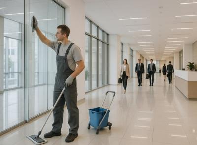 Чистота как элемент имиджа бизнес-центра