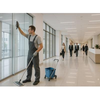 Чистота как элемент имиджа бизнес-центра