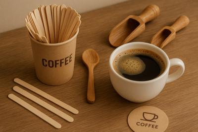 Деревянные палочки для кофе стали стандартом в современном кофейном сервисе