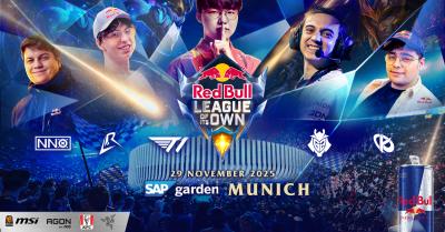 AGON by AOC сотрудничает с Red Bull в рамках турнира League of Its Own