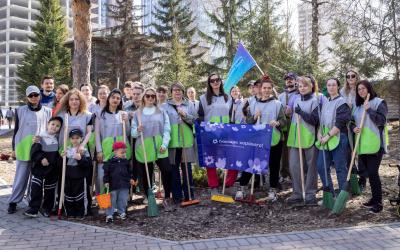 ГК Lime Credit Group совместно с фондом «Больше хорошего!» присоединились ко Всероссийскому дню субботника