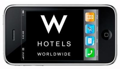 Сеть отелей W Hotels запустила собственное приложение для iPhone