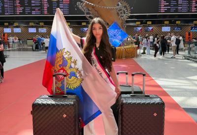 Кира Капшик отправилась представлять Россию на международный конкурс Miss Teen Glam World