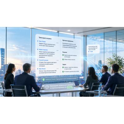 Quorum от «Наносемантики»: новая ИИ-платформа для автоматической обработки корпоративных встреч