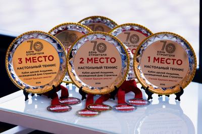 Клуб инвесторов Москвы провел теннисный турнир в честь 70-летия Дня строителя