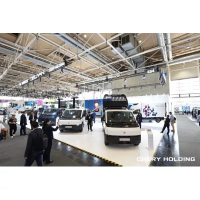 Chery Commercial Vehicle представляет продукцию и решения в области новых источников энергии на выставке IAA Transportation 2026