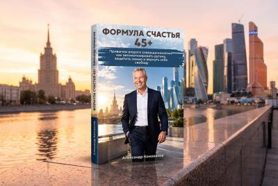 На «Литрес» вышла книга о счастливой жизни после 45 лет
