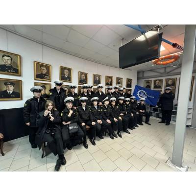 В Музее истории ВМФ прошло профориентационное занятие