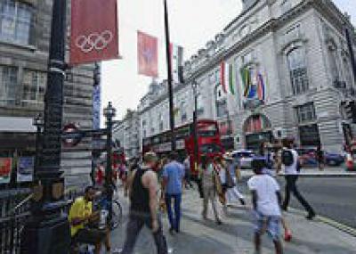 Во время Олимпийских игр число туристов в Лондоне снизилось на 30%