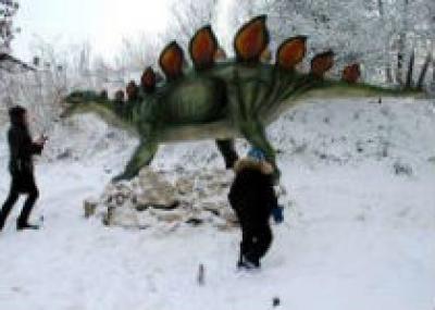 В Кировской области создан парк динозавров