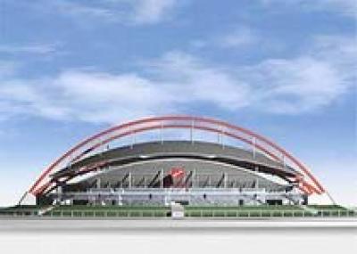 В Москве заложен первый камень в основание стадиона `Спартака`