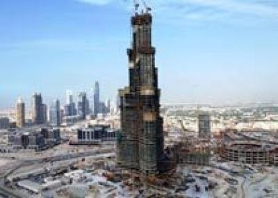 Самым высоким зданием мира стал недостроенный Burj Dubai