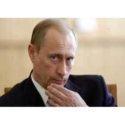 Путин: Добыча газа в РФ упала на 19,3%