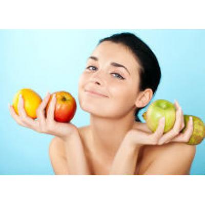Цвет фруктов и овощей влияет на тон кожи