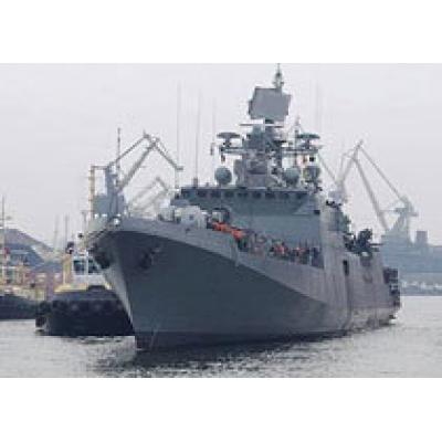 В Калининграде спустят на воду один из фрегатов проекта 1135.6 для ВМС Индии