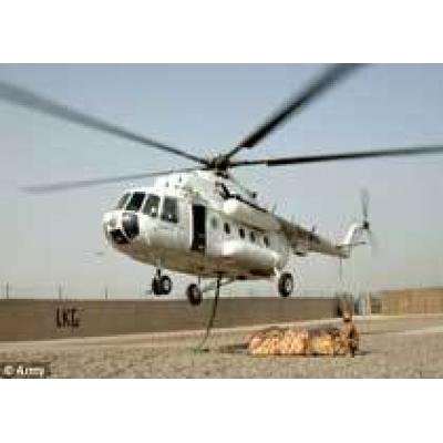Россия в течение трех лет будет поставлять для коалиционных сил в Афганистане гражданские вертолеты