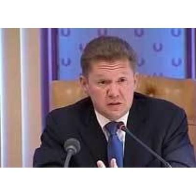 Миллер: «Газпром» отыграет падение по добыче газа
