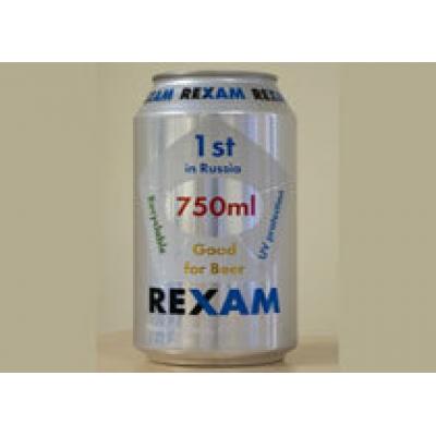 Rexam представит на российском пивном рынке новый формат алюминиевой банки