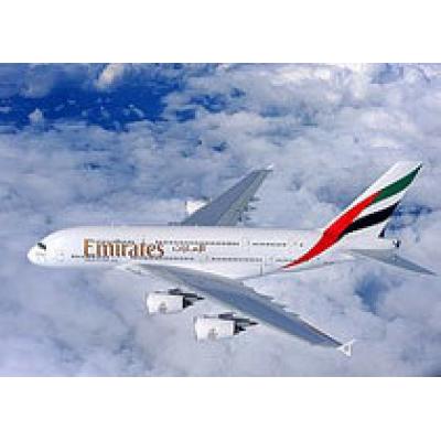 Авиакомпания Emirates откроет первые регулярные рейсы A380 в Москву