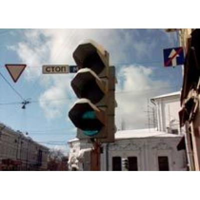 Московские светофоры работают нестабильно