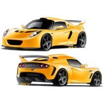 Lotus показал концепт Exige GT3 в Швейцарии