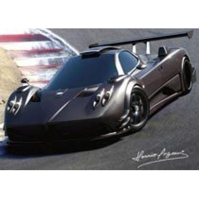 Pagani представил новые рисунки эксклюзивного суперкара Zonda R