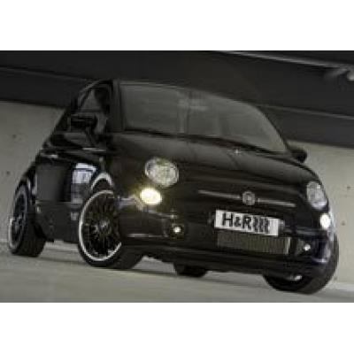 Тюнинг для Fiat 500 от H&R