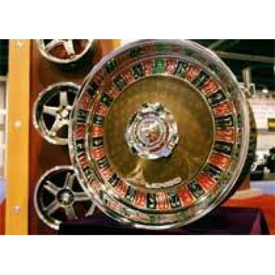 Чистый Лас-Вегас - колесные диски в виде рулетки