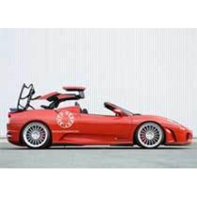 Ferrari F430 GT California: дебютант попался в сеть