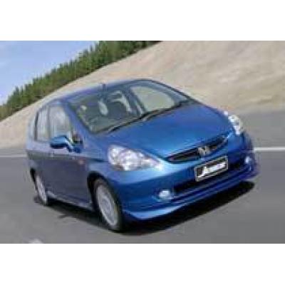 Американская Honda Fit боится снега