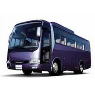 Новый туристический автобус от Nissan Diesel уже в продаже