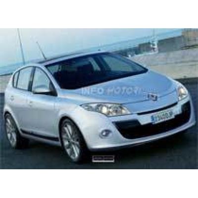 Renault Megane III на фоне парижской осени