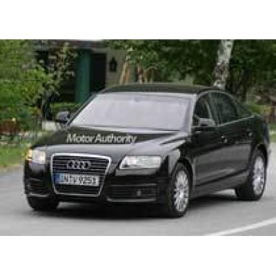 Новые снимки обновленной Audi A6