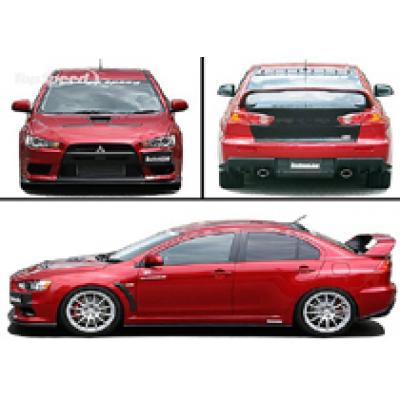 Mitsubishi Lancer Evo X украсили карбоном