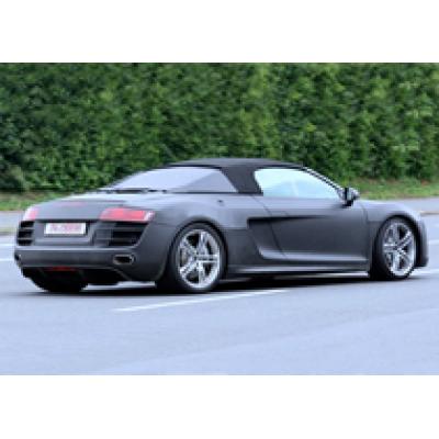 Первое фото Audi R8 Targa