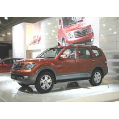 Автошоу в Москве 2008:KIA представляет новый 7-местный кроссовер Mohave