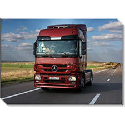 Mercedes-Benz Actros прошел тест по России