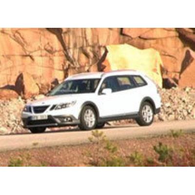 Новый Saab 9-3X «попался» совсем без камуфляжа