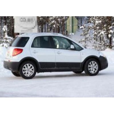 Fiat Sedici тестируется в Северной Швеции