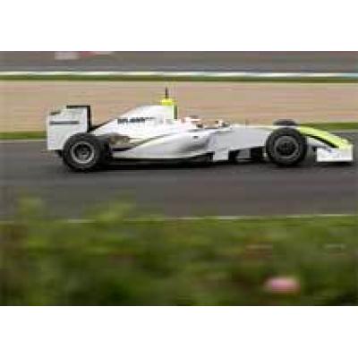 Brawn GP лидирует в последней тестовой сессии «Формулы-1»